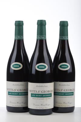 NUITS ST GEORGES LES ST GEORGES 2006 - Henri Gouges - 3 Bottles