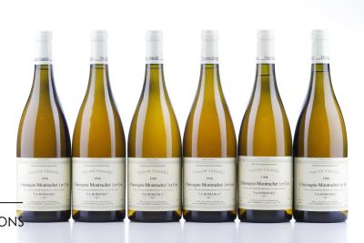 CHASSAGNE MONTRACHET BLANC LA ROMANEE 1998 - Vincent Girardin - 6 Bottles