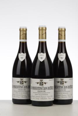 CHAMBERTIN CLOS DE BEZE 2012 - Armand Rousseau - 3 Bottles