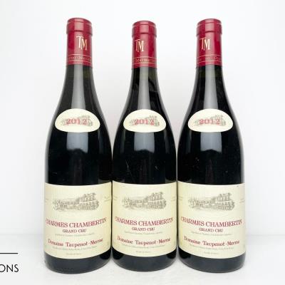 CHARMES CHAMBERTIN 2012 - Taupenot Merme - 3 Bottles