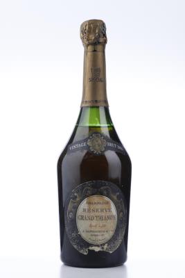GRAND TRIANON BRUT RESERVE 1966 - A. Rothschild - 1 Bottle