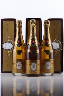 CRISTAL ROEDERER 1986 - Louis Roederer - 3 Bottles - Oc 1
