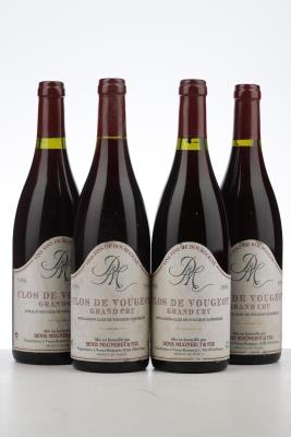 CLOS VOUGEOT 1996 - Denis Mugneret - 4 Bottles