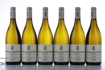 MEURSAULT GENEVRIERES Comtes Lafon 2014 - 6 Bottles