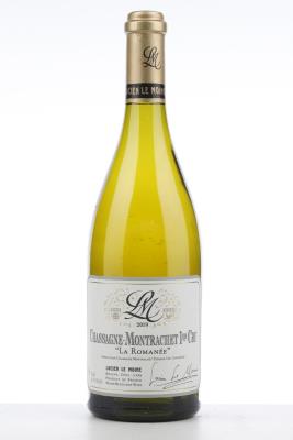 CHASSAGNE MONTRACHET BLANC LA ROMANEE 2019 - Lucien Le Moine - 1 Bottle