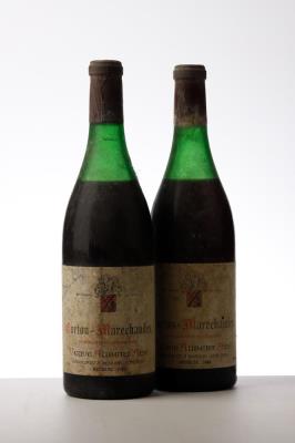 CORTON MARECHAUDES 1966 - Veuve Aubert Aine - 2 Bottles
