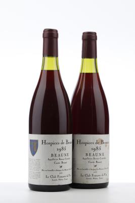 HOSPICES DE BEAUNE BEAUNE CUVEE BRUNET 1985 - Le Club Francais du vin - 2 Bottles