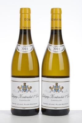 PULIGNY MONTRACHET CLAVOILLON 2018 - Domaine Leflaive - 2 Bottles