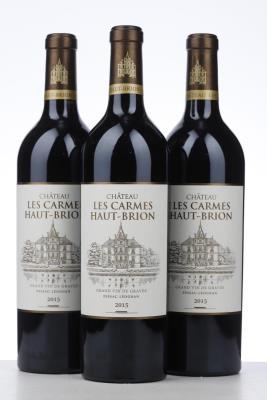 LES CARMES HAUT BRION 2015 - Mc - 3 Bottles
