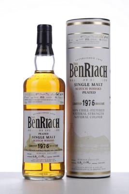BENRIACH 29 Y LIMITED RELEASE 1976 - Benriach - 53.0% - Bottled June 2006 - Bottle 134 of 194 - Cask 8084 - Billy Walker wishes on tube - Exclusively for La Maison du Whisky - 1 Bottle - Tube