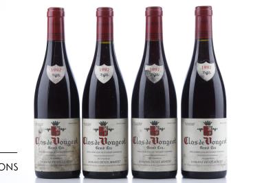 CLOS VOUGEOT 1997 - Denis Mortet - 4 Bottles