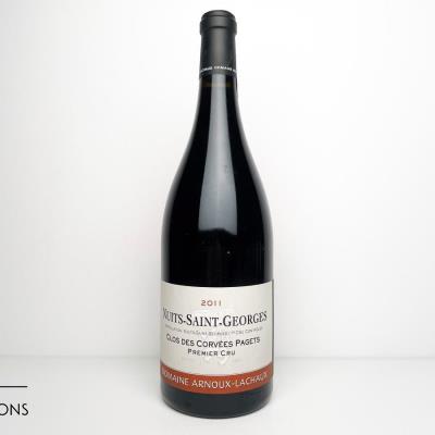 NUITS ST GEORGES CLOS DES CORVEES PAGETS 2011 - Arnoux Lachaux - 1 Magnum