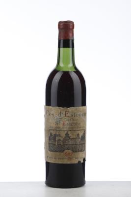 COS D'ESTOURNEL 1949 - Ginestat - Lestapis - 1 Bottle