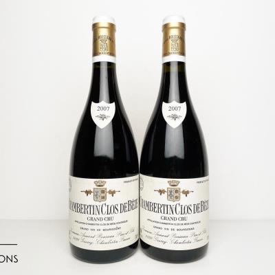 CHAMBERTIN CLOS DE BEZE 2007 - Armand Rousseau - 2 Bottles