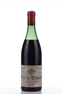 CLOS VOUGEOT 1966 - Charles Leymarie - 1 Bottle