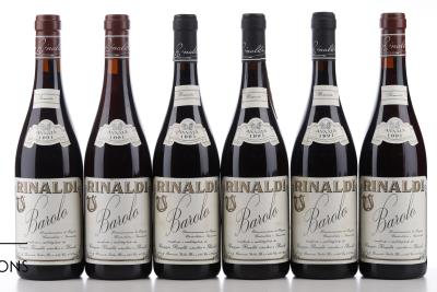 BAROLO BRUNATA 1991 - Giuseppe Rinaldi  - 6 Bottles