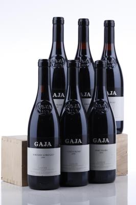 GAJA COLLECTION (2 Costa Russi + 2 Sori San Lorenzo + 2 Sori Tildin) - 6 Bottles - Owc 6
