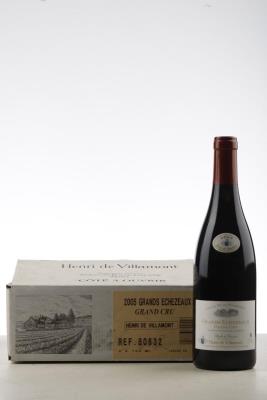 GRANDS ECHEZEAUX 2005 - Henri de Villamont - 3 Bottles - Oc 3
