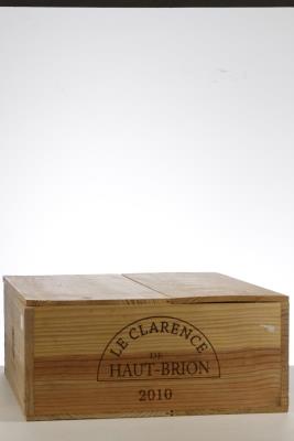 CLARENCE DE HAUT BRION 2010 - Mc - 12 Bottles - Owc 12