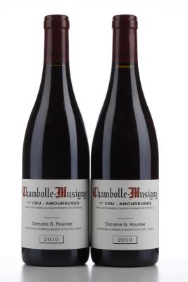 CHAMBOLLE MUSIGNY LES AMOUREUSES Georges Roumier 2010 - 2 Bottles