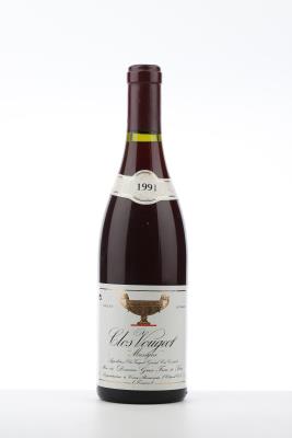 CLOS VOUGEOT MUSIGNI 1991 - Gros Frere et Soeur - 1 Bottle