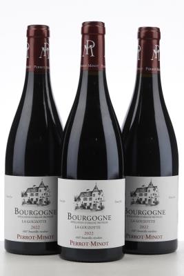 BOURGOGNE ROUGE LA GOUZOTTE 2022 - Perrot Minot - 3 Bottles
