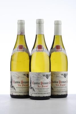 CHABLIS LA FOREST 2010 - Vincent Dauvissat - 3 Bottles
