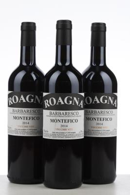 BARBARESCO MONTEFICO VECCHIE VITI 2014 - Roagna - 3 Bottles