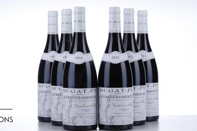 GEVREY CHAMBERTIN COEUR DE ROY TRES VIEILLES VIGNES 2015 - Dugat Py - 6 Bottles