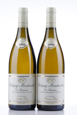 PULIGNY MONTRACHET LA GARENNE 2000 - Etienne Sauzet - 2 Bottles