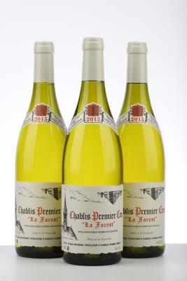 CHABLIS LA FOREST 2015 - Vincent Dauvissat - 3 Bottles