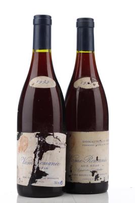 VOSNE ROMANEE AUX REAS 1997 - A.F.Gros - 2 Bottles