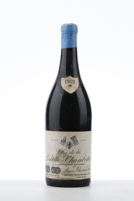  CLOS DE LA GRIOTTE CHAMBERTIN 1952 - Thomas Bassot - MB - 1 Bottle