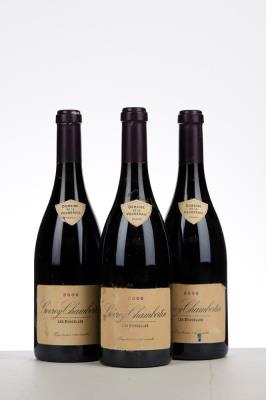 GEVREY CHAMBERTIN LES EVOCELLES 2006 - Domaine de la Vougeraie - 3 Bottles