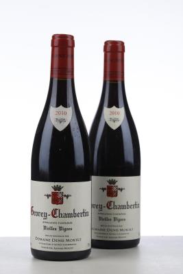 GEVREY CHAMBERTIN VIEILLES VIGNES 2010 - Denis Mortet - 2 Bottles