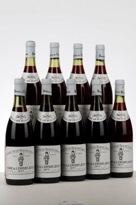 BEAUNE GREVES VIGNE DE L'ENFANT JESUS 1976 - Bouchard - 7 Bottles - Owc 12