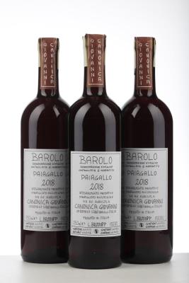 BAROLO PAIAGALLO 2018 - Canonica - 3 Bottles