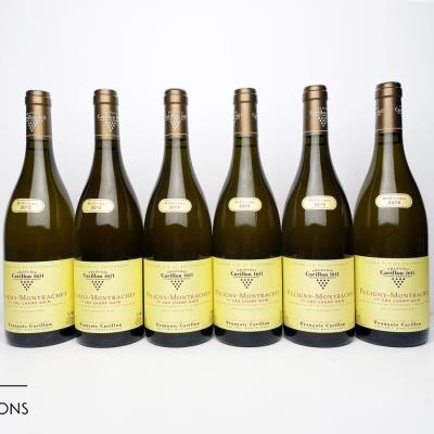 PULIGNY MONTRACHET LES CHAMPS GAIN 2015 - François Carillon - 6 Bottles