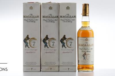 MACALLAN 7 Y NV - Giovinetti - Alc 40% - 3 Bottles - Oc 1