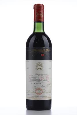 MOUTON ROTHSCHILD 1961 - 1 Bottle
