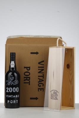 REAL VINICOLA VINTAGE PORT 2000 - Real Vinicola - 6 Bottles - Owc 1