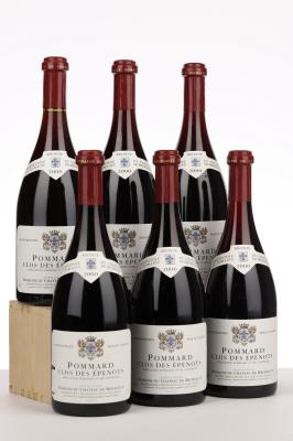 POMMARD CLOS DES EPENOTS 2000 - Chateau de Meursault - 6 Bottles - Oc 6