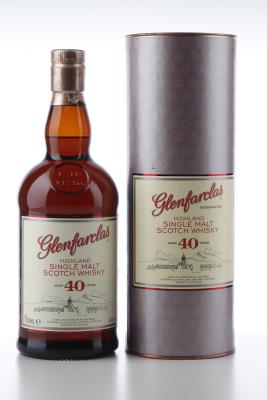GLENFARCLAS 40 Y  - Glenfarclas - 46% - 1 Bottle - Tube