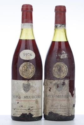 NUITS ST GEORGES LES MEURGERS 1976 - Henri Jayer - 2 Bottles