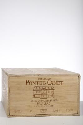 PONTET CANET 2008 - Mc - 12 Bottles - Owc 12