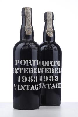 MONTEBELLO VINTAGE PORT 1983 - Montebello - 2 Bottles