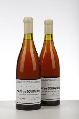 MARC DE BOURGOGNE 2002 - Domaine de la Romanee Conti - 2 Bottles