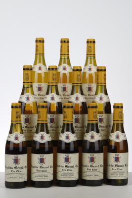 CHABLIS LES CLOS 1991 - Jean Paul Droin - 12 Half Bottles