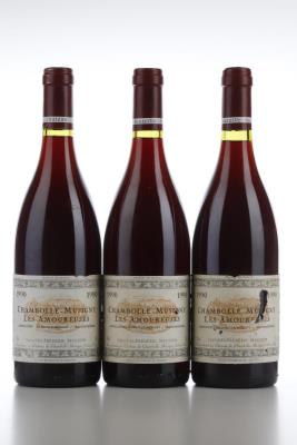 CHAMBOLLE MUSIGNY LES AMOUREUSES 1990 - JF Mugnier - 3 Bottles