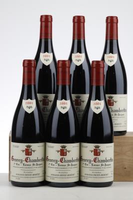 GEVREY CHAMBERTIN LAVAUX ST JACQUES 2004 - Denis Mortet - 6 Bottles